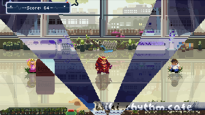 Screenshot of the level Beans Hopper