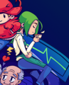 Nicole as she's shown in the game's Key Art.