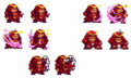 Samurai's Spritesheet
