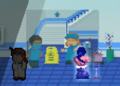 Janitor and his coworker in the Steam Demo