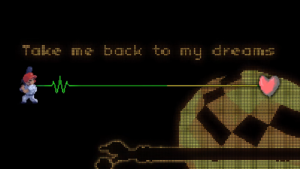 Screenshot of the level One Slip Too Late