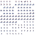 Lucky's sprites