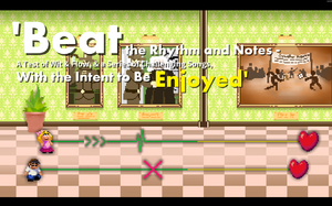 Screenshot of the level público cautivo