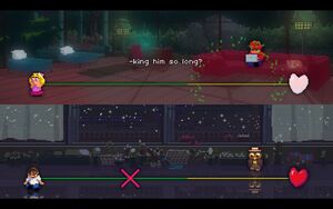 Screenshot of the level Something to Tell You