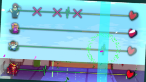 Screenshot of the level Invisible