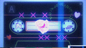 Screenshot of the level tape/stop/night