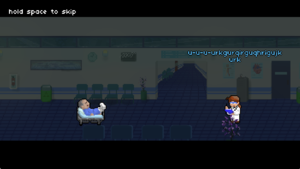 Screenshot of the level One Shift More