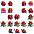 Samurai's Spritesheet